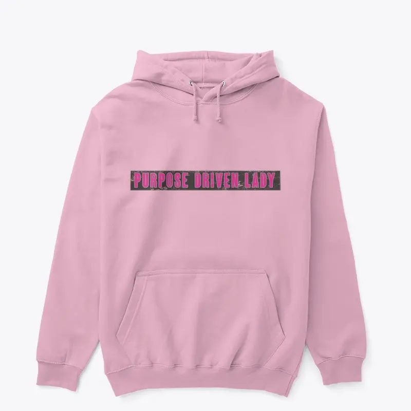 Purpose Driven Lady Pink & Blk Banner 